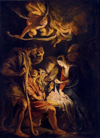The Adoration of the Shepherds by Peter Paul Rubens